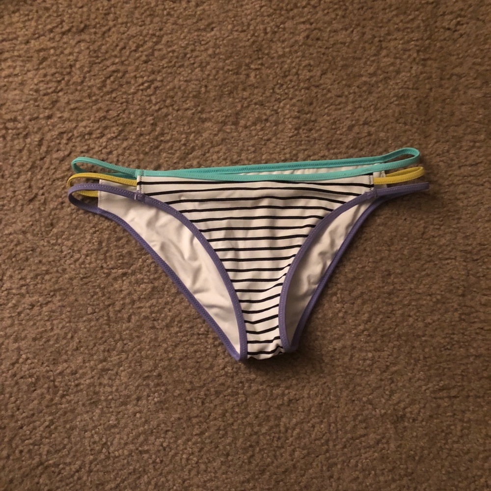 Victoria’s Secret striped bikini bottom